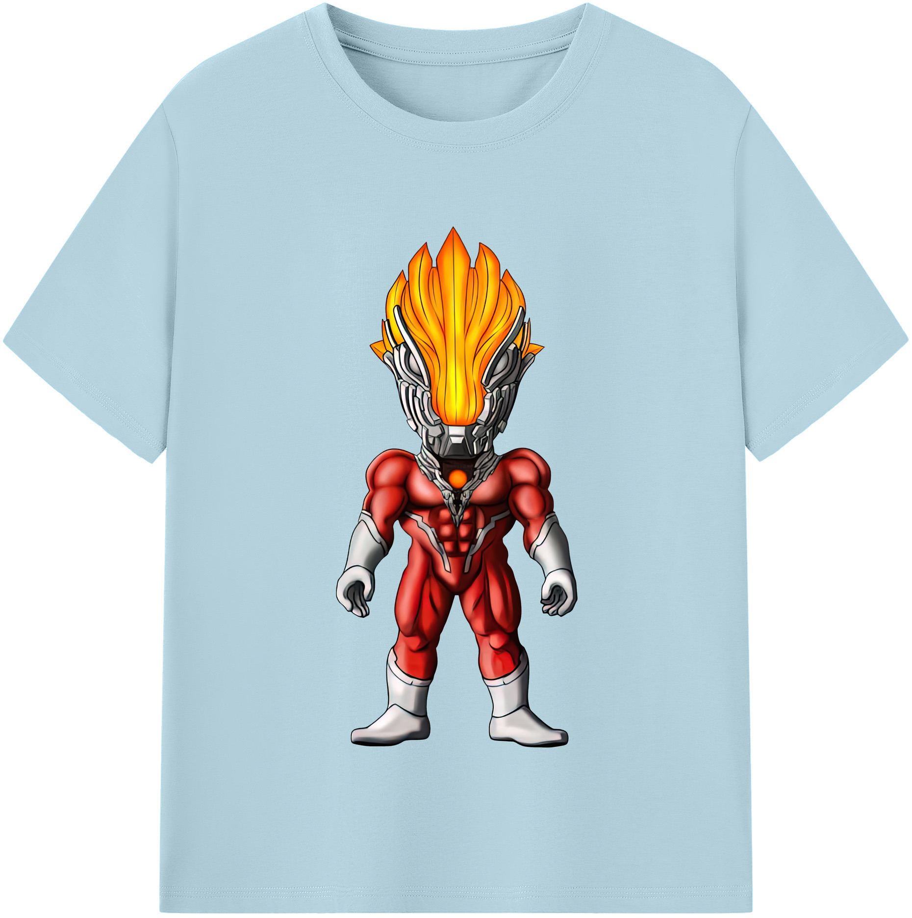 （画像用） ウルトラマン Ultraman 綿100％半袖Tシャツ（フロントプリント）